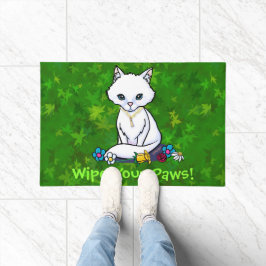 Tuin Helper Leuke Kat Deurmat