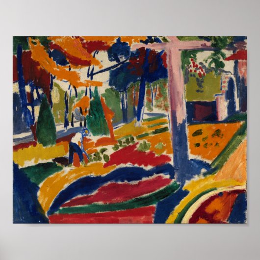 Tuin | Henry Lyman Saen Poster (Voorkant)