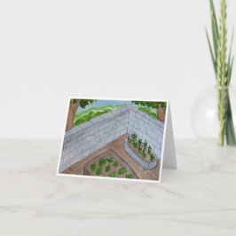 Tuin Hoek Wenskaart Kaart