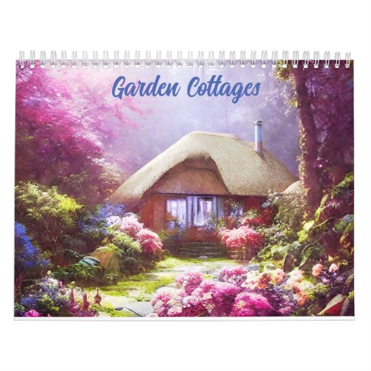 Tuin huisjes kalender (Hoes)