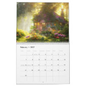 Tuin huisjes kalender (Feb 2027)
