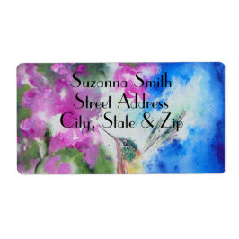 Tuin Hummingbird Bruiloft Retouradres Labels