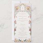 Tuin Huwelijksceremonie Programma (Voorkant)