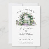 Tuin Huwelijksfeest Bloementuin Tuin Door Kaart (Voorkant)