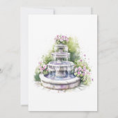 Tuin Huwelijksfeest Bloementuin Tuin Door Kaart (Achterkant)