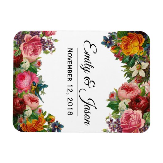 Tuin Huwelijksmagneet Magneet (Horizontaal)