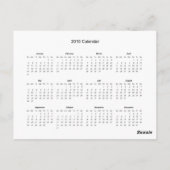 Tuin II Briefkaart (Achterkant)