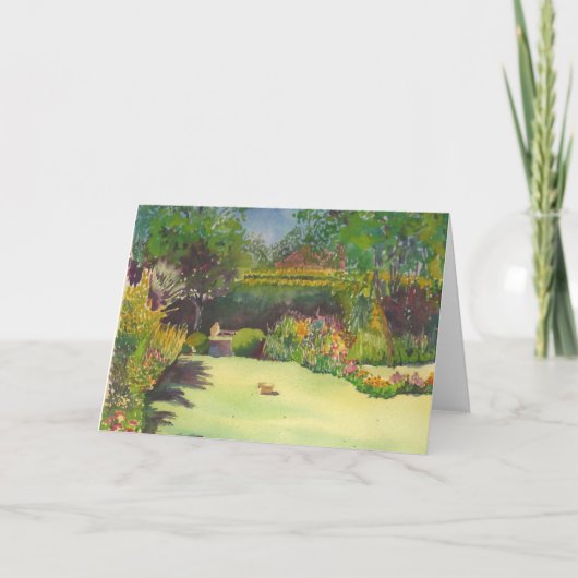 Tuin II van Jane de Originele Kaart van de (Voorkant)