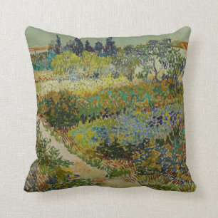 Tuin in Arles door Vincent Van Gogh Kussen
