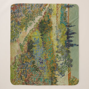 Tuin in Arles door Vincent Van Gogh Sherpa Deken