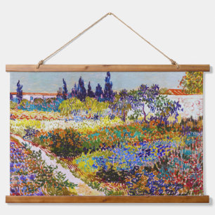 Tuin in Arles, Van Gogh Hangend Wandkleed