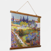 Tuin in Arles, Van Gogh Hangend Wandkleed (Gebogen)