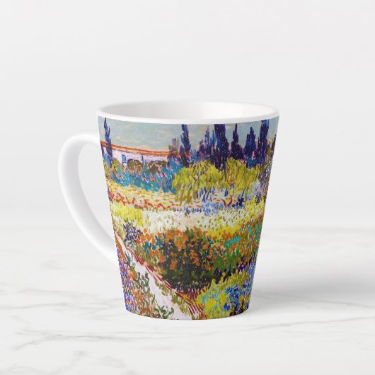 Tuin in Arles, Van Gogh Latte Mok (Linkerhoek)