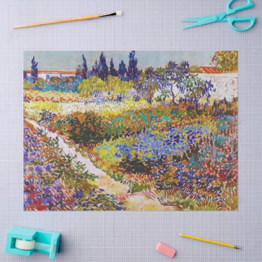 Tuin in Arles, Van Gogh Tissuepapier (Craft)
