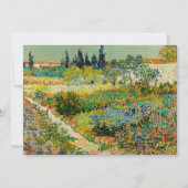 Tuin in Arles | Vincent van Gogh (Voorkant)