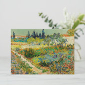 Tuin in Arles | Vincent van Gogh (Staand voorkant)