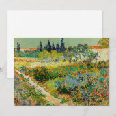 Tuin in Arles | Vincent van Gogh (Voorkant / Achterkant)