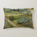 Tuin in Arles - Vincent Van Gogh Accent Kussen<br><div class="desc">Tuin in Arles - Vincent Van Gogh</div>