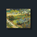 Tuin in Arles - Vincent Van Gogh Canvas Afdruk<br><div class="desc">Tuin in Arles - Vincent Van Gogh</div>