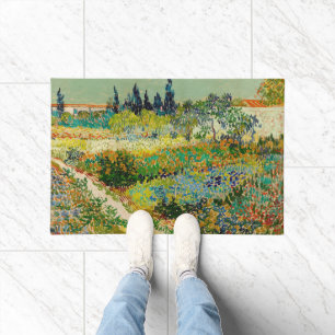 Tuin in Arles Vincent van Gogh Deurmat
