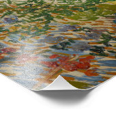 Tuin in Arles Vincent Van Gogh Foto Afdruk (Hoek)