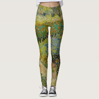Tuin in Arles - Vincent Van Gogh Leggings