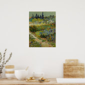 Tuin in Arles - Vincent Van Gogh Poster (Keuken)