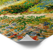 Tuin in Arles | Vincent Van Gogh Poster (Hoek)