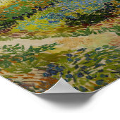 Tuin in Arles - Vincent Van Gogh Poster (Hoek)