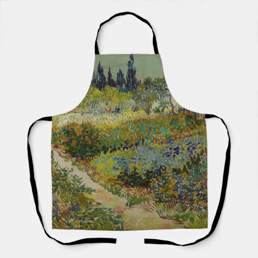 Tuin in Arles - Vincent Van Gogh Schort (Voorkant)