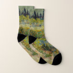 Tuin in Arles - Vincent Van Gogh Sokken<br><div class="desc">Tuin in Arles - Vincent Van Gogh</div>