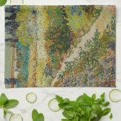 Tuin in Arles - Vincent Van Gogh Theedoek (Gevouwen)