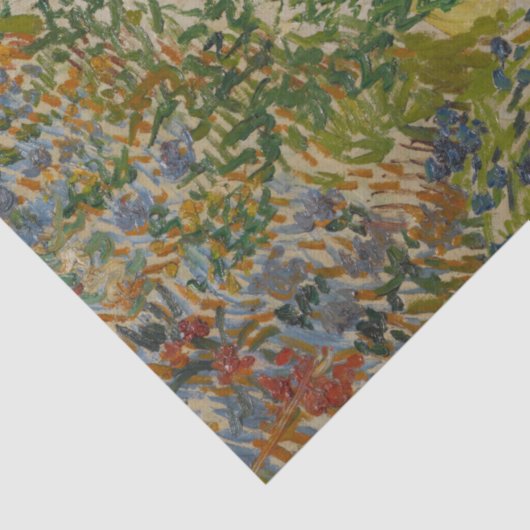 Tuin in Arles - Vincent Van Gogh Tissuepapier (Detail)