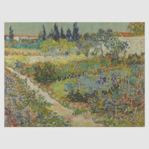 Tuin in Arles - Vincent Van Gogh Tissuepapier