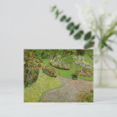 Tuin in Auvers (F814) Van Gogh Fine Art Briefkaart (Staand voorkant)