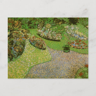 Tuin in Auvers (F814) Van Gogh Fine Art Briefkaart