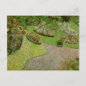 Tuin in Auvers (F814) Van Gogh Fine Art Briefkaart (Voorkant)