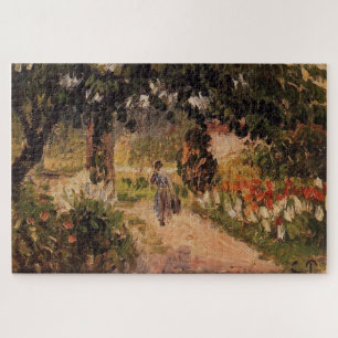Tuin in Eragny (1899) door Camille Pissarro Legpuzzel