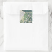 Tuin in Grez, 1884 Vierkante Sticker (Tas)