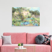 Tuin in Kilmurry (door Mildred Anne Butler) Canvas Afdruk (Insitu (Woonkamer))