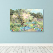 Tuin in Kilmurry (door Mildred Anne Butler) Canvas Afdruk (Insitu (Houten vloer))