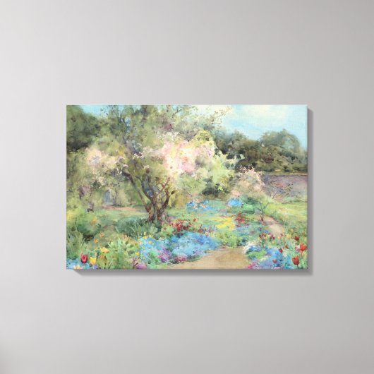 Tuin in Kilmurry (door Mildred Anne Butler) Canvas Afdruk (Voorkant)