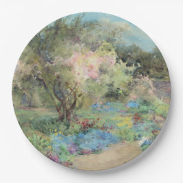 Tuin in Kilmurry (door Mildred Anne Butler) Papieren Bordje