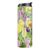 Tuin in lente thermosbeker (Gedraaid links)