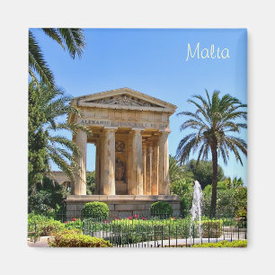 Tuin in Malta in Valletta Magneet