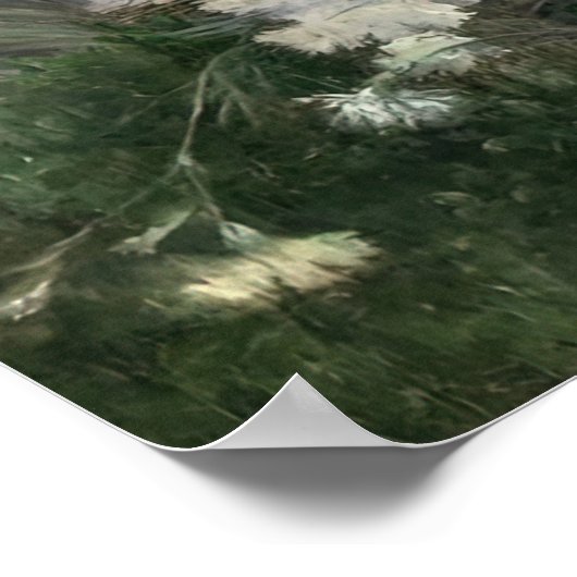 Tuin in mei poster (Hoek)