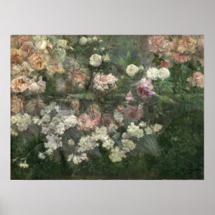Tuin in mei poster