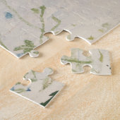 Tuin in Nassau (hoofdstad van de Bahama's) Legpuzzel (Zijkant)