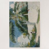 Tuin in Nassau (hoofdstad van de Bahama's) Legpuzzel (Verticaal)