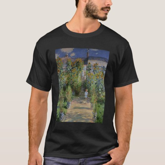 Tuin in Vetheuil T-shirt (Voorkant)
